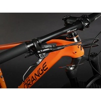 Bicicleta Black Orange Iridium Elite Carbon Deore Laranja-L