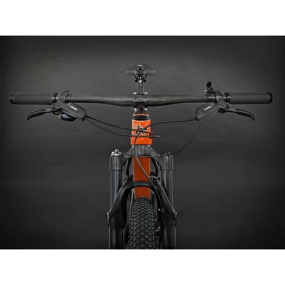 Bicicleta Black Orange Iridium Expert Carbon GX Laranja
