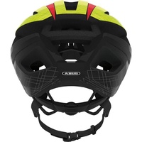 Capacete Abus Viantor Flúor/Verm/Pto