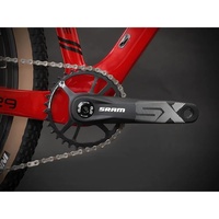 Bicicleta Black Orange Iridium Comp Carbon Sx Vermelha