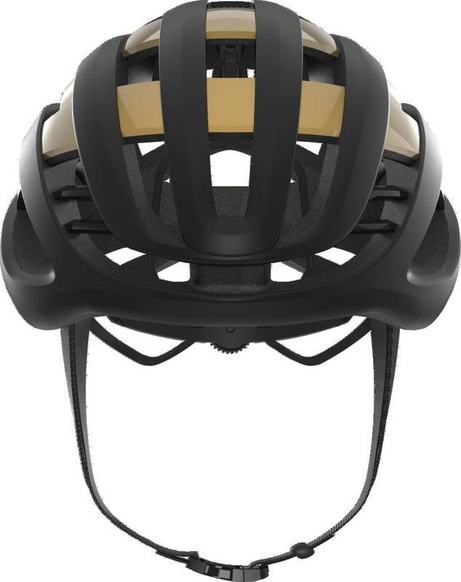 Capacete Abus Airbreaker Petro/Dourado