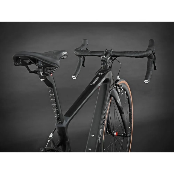 Bicicleta Black Orange Uranium Comp Carbon Preta