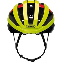 Capacete Abus Viantor Flúor/Verm/Pto