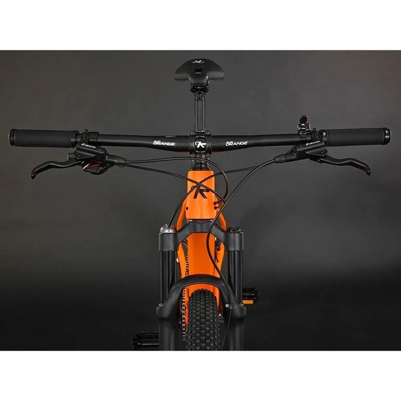 Bicicleta Black Orange Nitro Comp Carbon 2022-M-Laranja