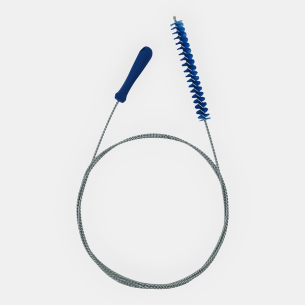 ESCOVA MANGUEIRA DO LEITE 2,60M COM CABO PLASTICO - AZUL