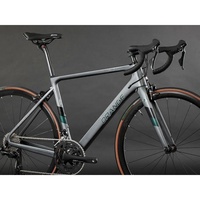 Bicicleta Black Orange Uranium Comp Carbon Cinza