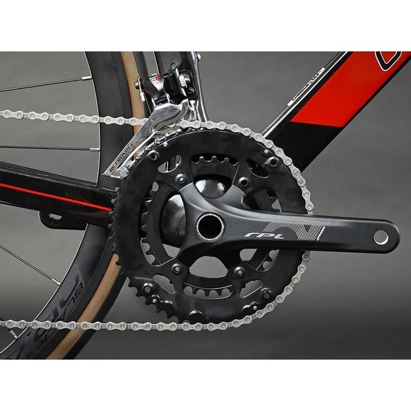 Bicicleta Black Orange Onix Comp Carbon Vermelha