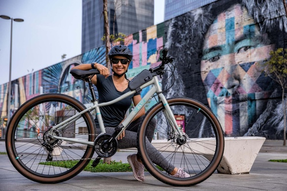 Bicicleta Sense Move Fitness Cza/Aqua