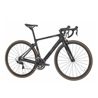 Bicicleta Black Orange Uranium Comp Carbon Preta