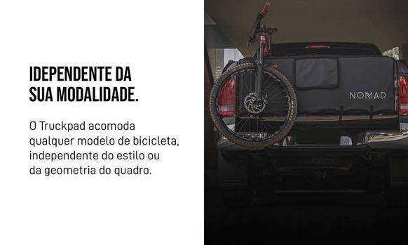 Truckpad Grande - Transbike para caminhonete