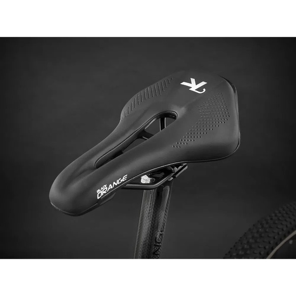 Bicicleta Black Orange Iridium Expert Carbon GX Cinza