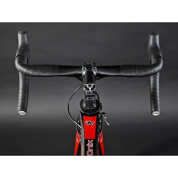 Bicicleta Black Orange Onix Comp Carbon Vermelha