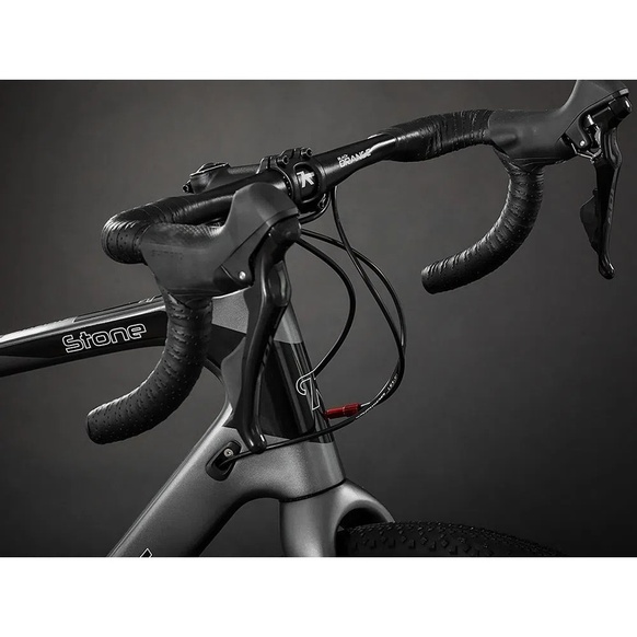 Bicicleta Black Orange Stone Elite Carbon 105 Cinza