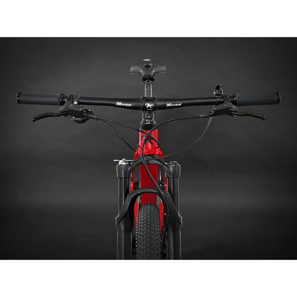 Bicicleta Black Orange Iridium Comp Carbon Sx Vermelha