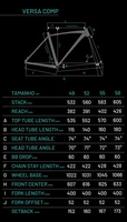Bicicleta Sense Versa Comp Creme/Vrd