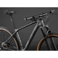 Bicicleta Black Orange Iridium Elite Carbon Deore Cinza