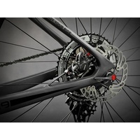 Bicicleta Black Orange Iridium Elite Carbon Deore Cinza