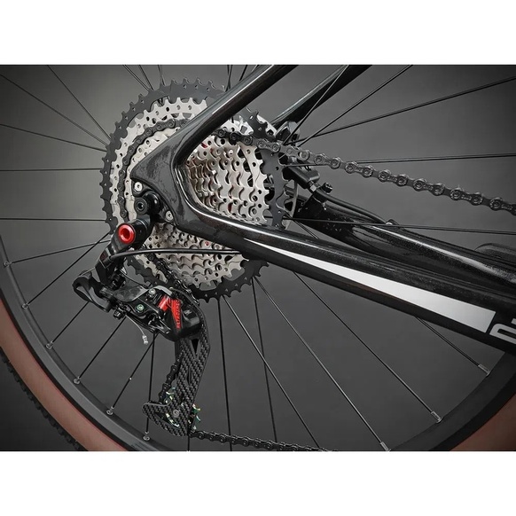 Bicicleta Black Orange Nitro Comp Carbon 2022-S-Preto