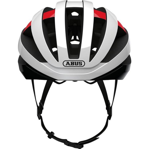 Capacete Abus Viantor Bco/Verm/Pto