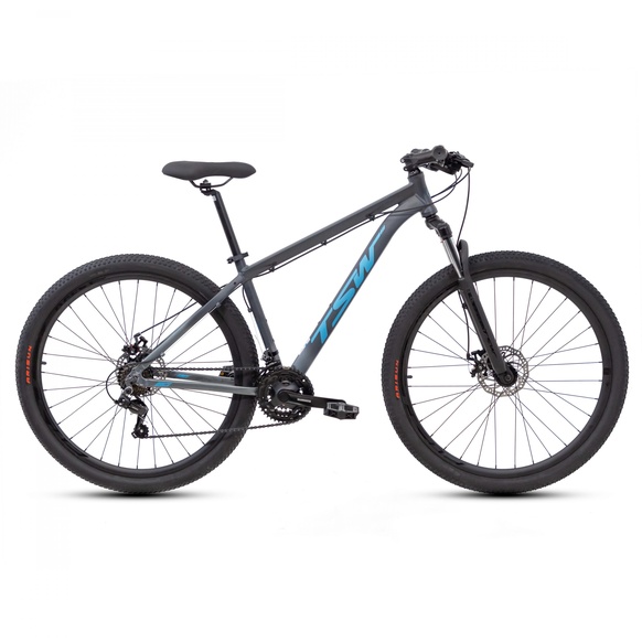 Bicicleta TSW Ride Cinza/Azul-19