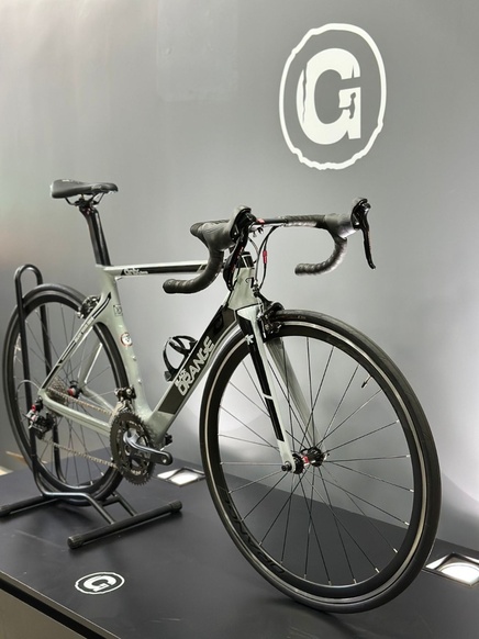 Bicicleta Black Orange Onix Comp Carbon Cinza Tam M