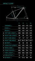 Bicicleta Sense Impact Comp Creme/Mrm