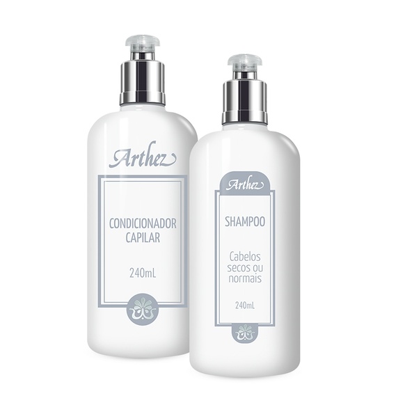 SHAMPOO CABELOS SECOS OU NORMAIS + CONDICIONADOR CAPILAR
