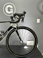 Bicicleta Black Orange Onix Comp Carbon Cinza Tam M