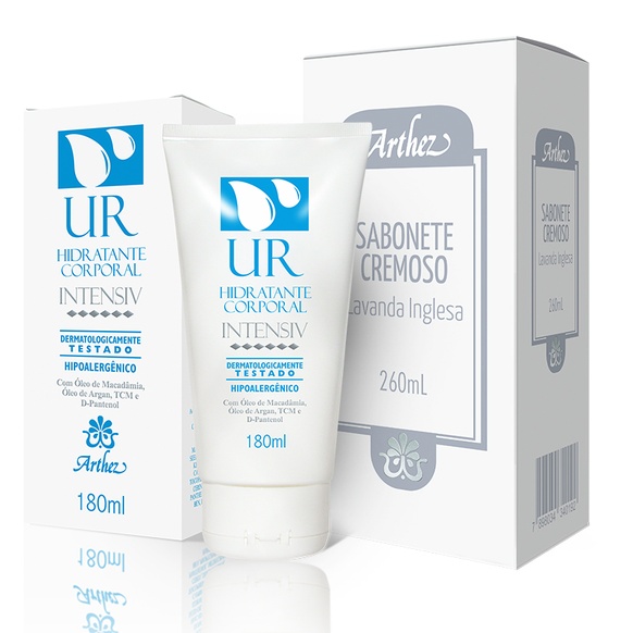 UR HIDRATANTE CORPORAL INTENSIV + SABONETE CREMOSO LAVANDA INGLESA