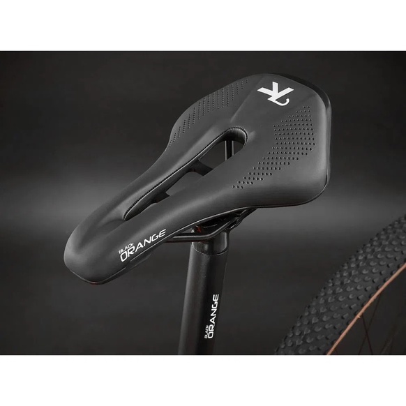 Bicicleta Black Orange Iridium Comp Carbon Sx Vermelha
