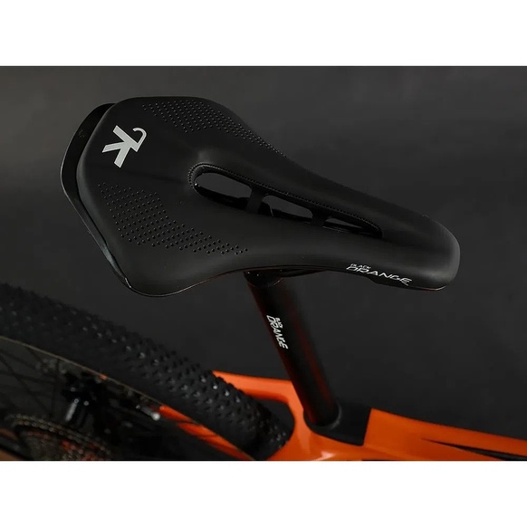 Bicicleta Black Orange Iridium Elite Carbon Deore Laranja-S