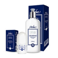 SHAMPOO CABELO, CORPO E BARBA TARLATI + DESODORANTE TARLATI